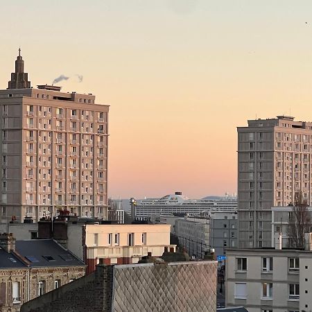 Le Petit Nid Perche Sous Les Toits, Vue Mer Le Havre Exterior foto